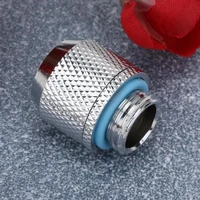water cooling fittings g14 external thread for 9 5x12 7mm soft tube computer water cooling hrgkn b38 hard tube point flat