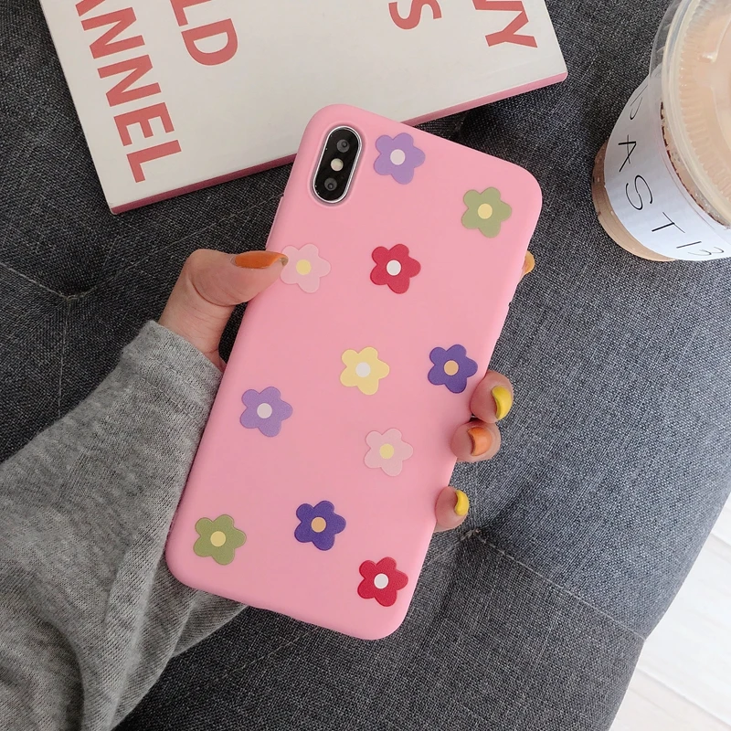 Милые конфеты мягкие Мультяшные из ТПУ pained чехол для телефона huawei P10 P20 P30 Plus honor