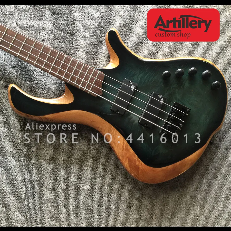 Фабрика на заказ mayones бас гитара 4 струны с корпусом из красного дерева палисандр гриф музыкальный инструмент магазин