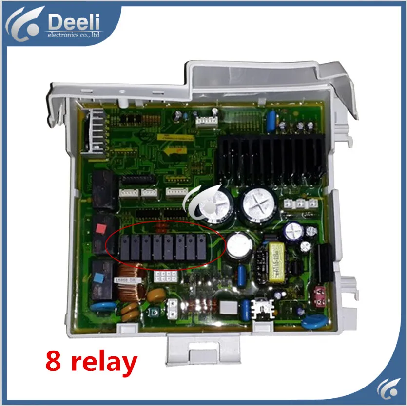 Б/у хорошее рабочее 8 реле для стиральной машины компьютерная плата стандартная