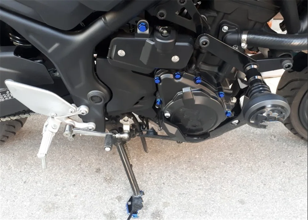 30 шт. мотоцикл Моделирование Покрытие декоративные гайки винт кепки для HONDA CBR500R