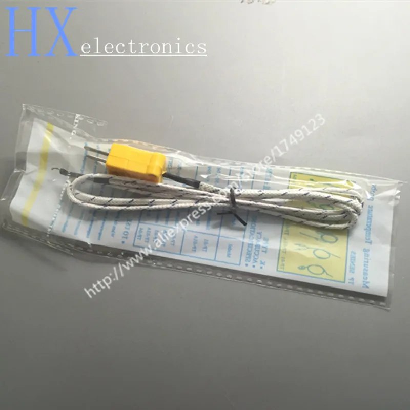 Бесплатная доставка 1 шт. термопара типа K/температурный зонд стандартный провод