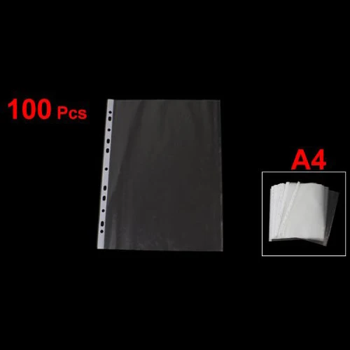 SOSW Office A4 бумага лист для документов протектор прозрачный белый|document sheet protector|sheet