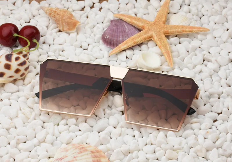 Очки солнцезащитные квадратные для мужчин и женщин модные брендовые