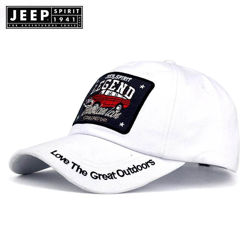 Бренд JEEP SPIRIT летняя бейсболка для женщин и мужчин сетчатая дышащая круглая Кепка