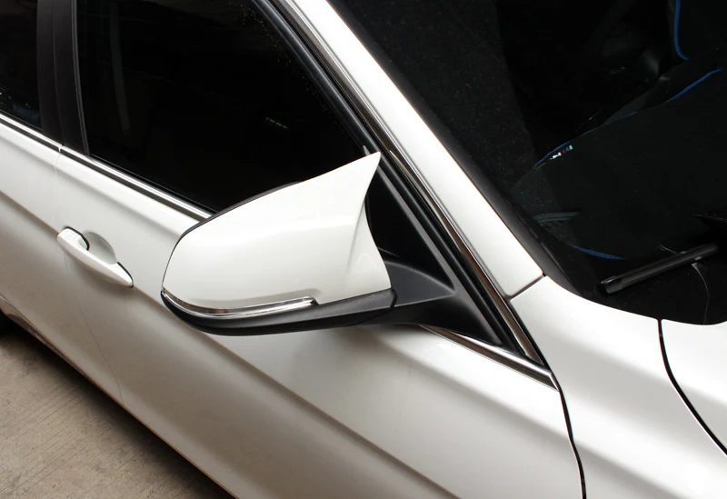 Для BMW F20 F21 F22 F23 F30 F31 F32 F33 F36 M3 M4 Look ABS белая краска боковое зеркало заднего вида|for