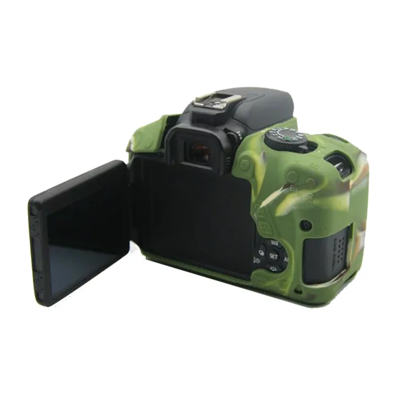 Мягкий силиконовый резиновый чехол для камеры Canon EOS 700D 650D 600D (18 55 мм или 18 135 200 мм)