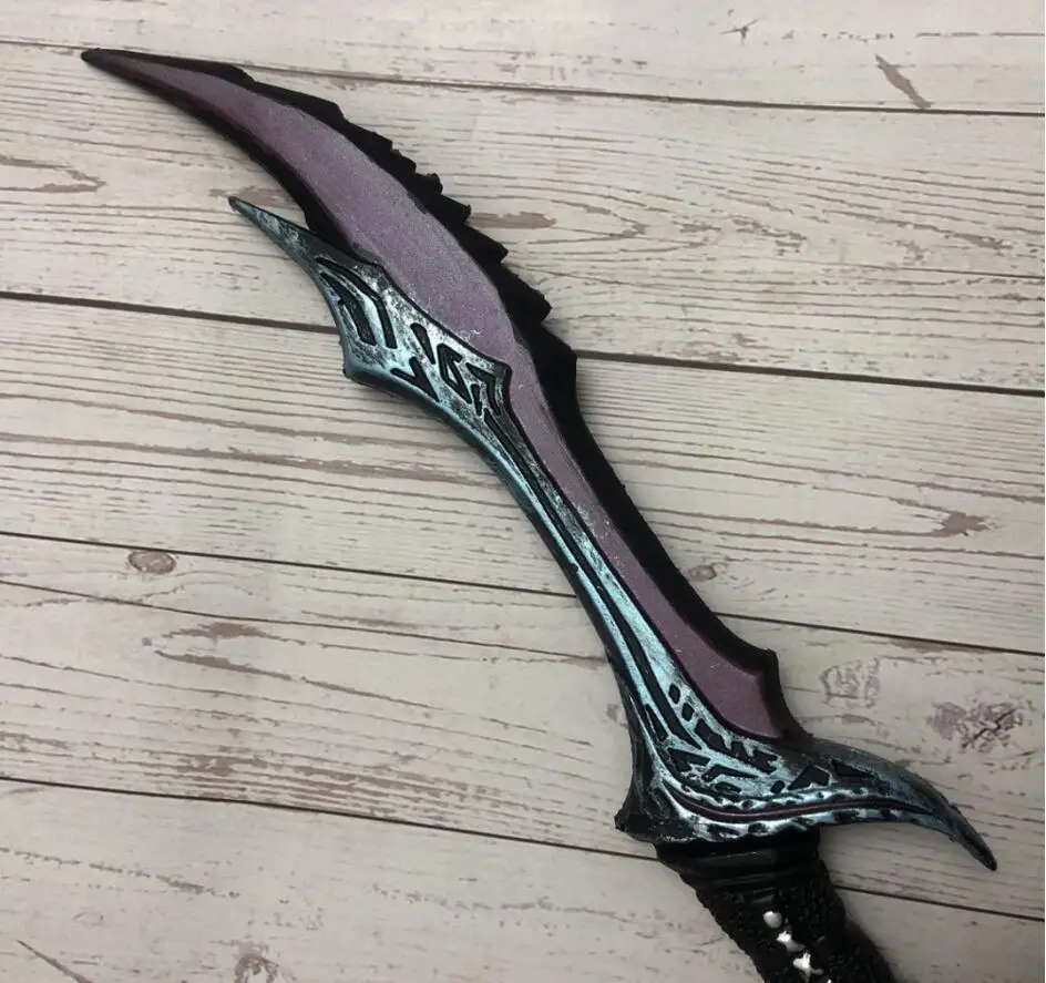 1:1 Косплей Wow Anti-Mage Scythe of Vyse оружие эльфа аниме ролевая игра Хэллоуин Cos подарок