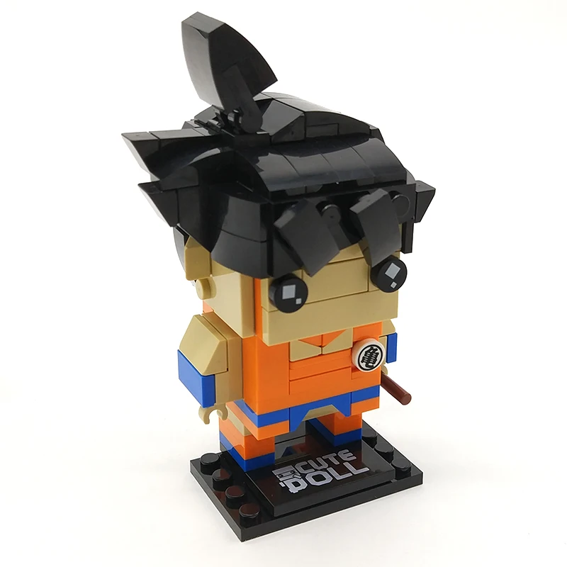 Style 25 Pikachu DC Brickheadz Dragon Ball Z Brick Headz строительные блоки Marvel Бэтмен Человек-паук Локи Джокер Фигурки игрушки - Цвет: Style 25