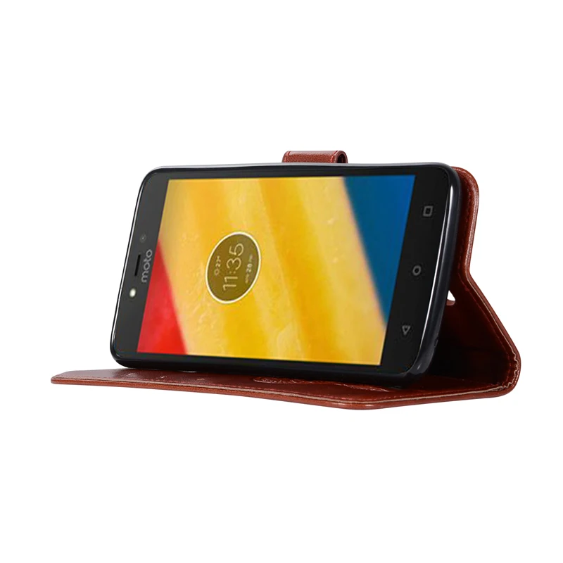 Чехол портмоне для Motorola Moto C MotoC XT1755 XT1750 XT1754 XT1756 с отделением карт чехол телефона
