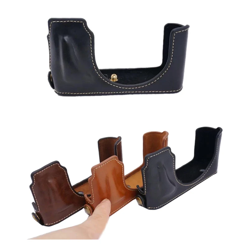 Высококачественный чехол из искусственной кожи для камеры Leica модель 109 type нижняя