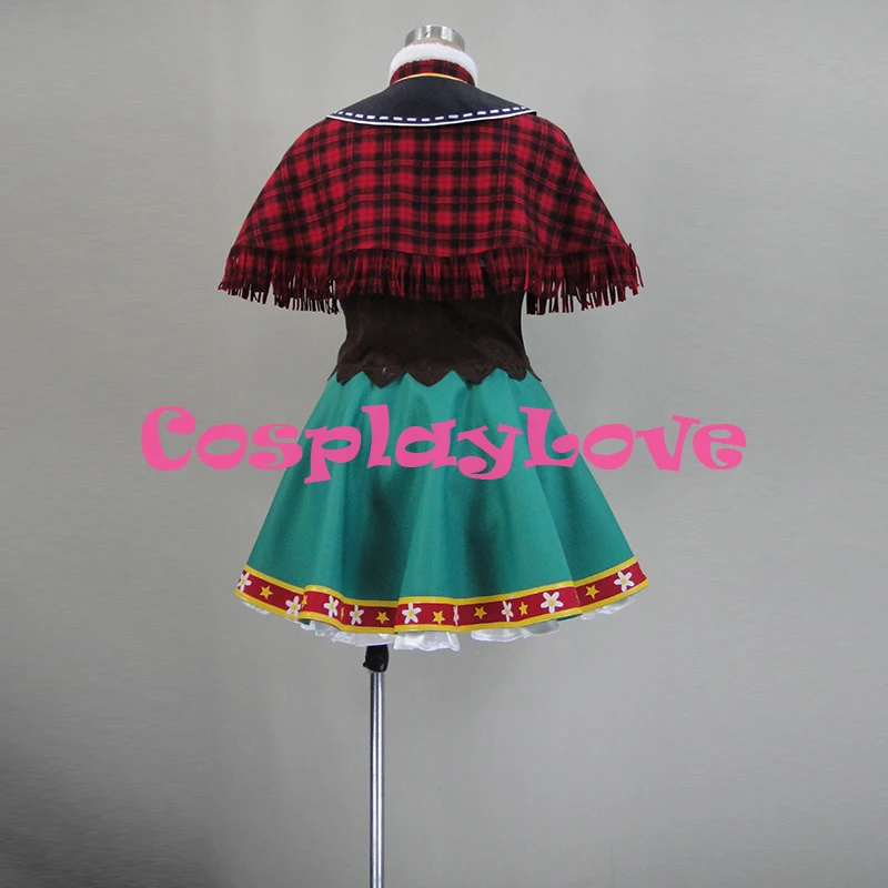 Сделанный на заказ японский аниме Love Live! Отлично! Костюм для косплея Hanayo Koizumi с