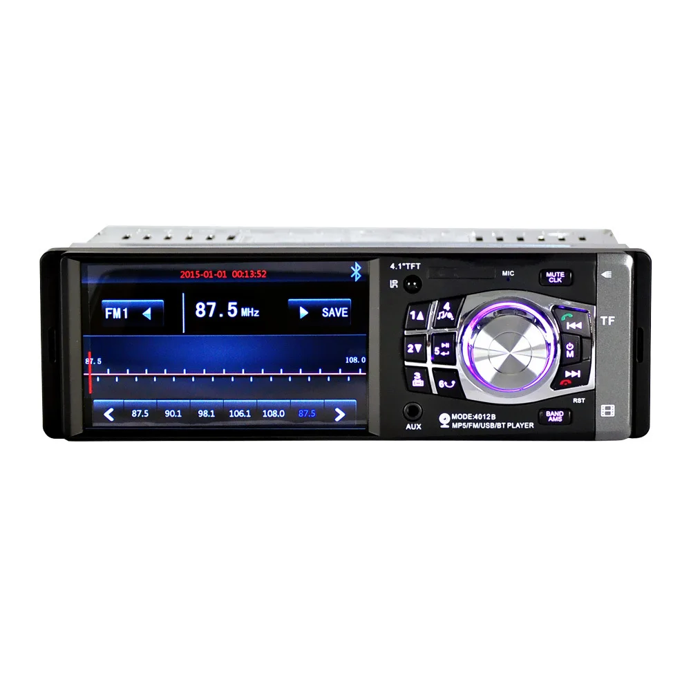 Автомагнитола SAIEOSYU Bluetooth Mp3 MP5 плеер автомобильный громкоговоритель Авторадио 1 Din