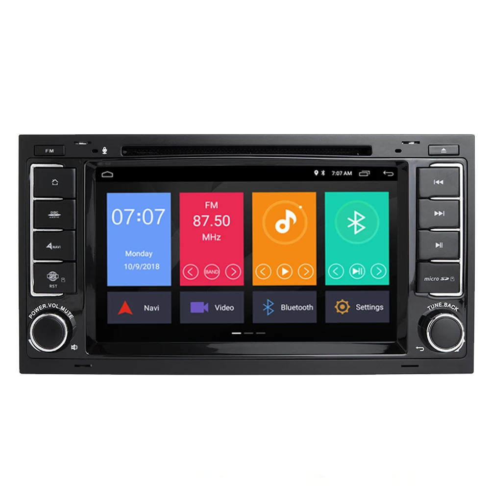 Автомобильная головная установка для VW Volkswagen Touareg T5 Transporter Multivan Android 9 1
