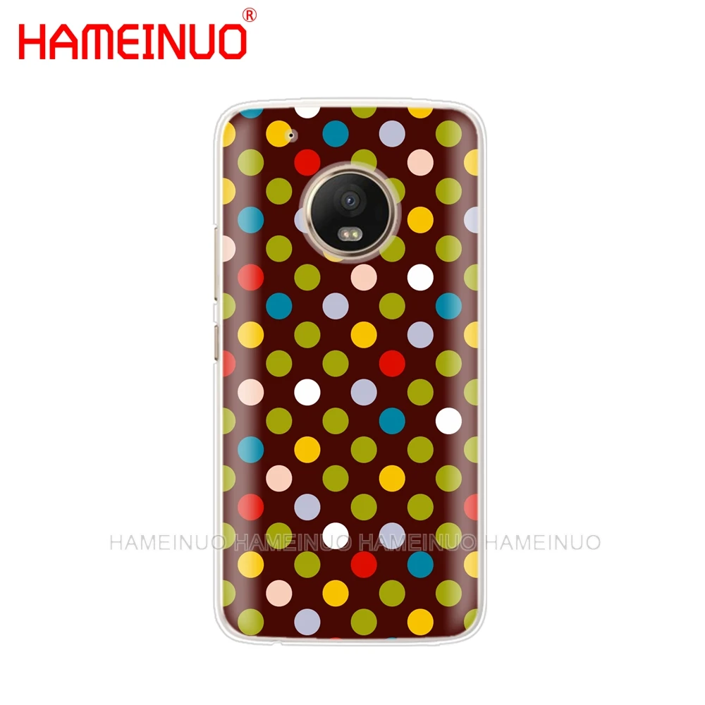 HAMEINUO чехол в горошек для телефона Motorola Moto X4 C G6 G5 G5S G4 Z2 Z3 PLAY PLUS | Мобильные телефоны