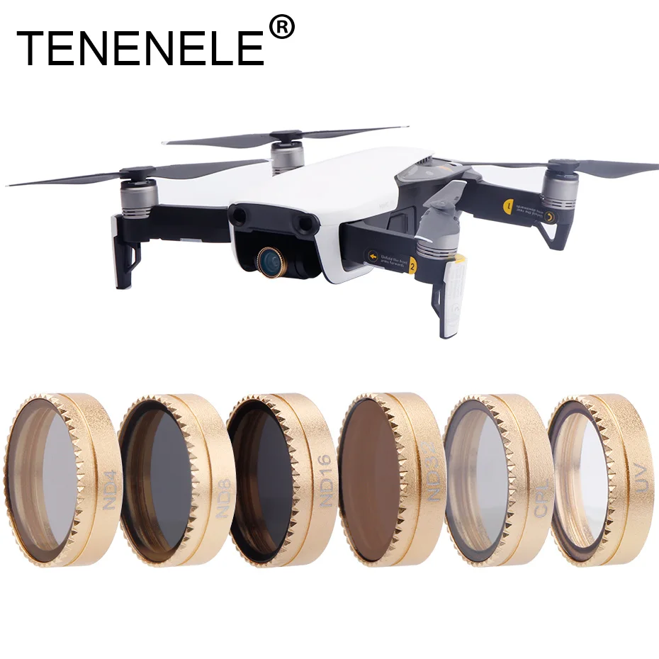 TENENELE для Mavic Air фильтр дрона УФ поляризационные фильтры нейтральной плотности DJI