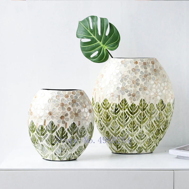 Скандинавские креативные деревянные цветные раковины ваза Бытовая Цветочная