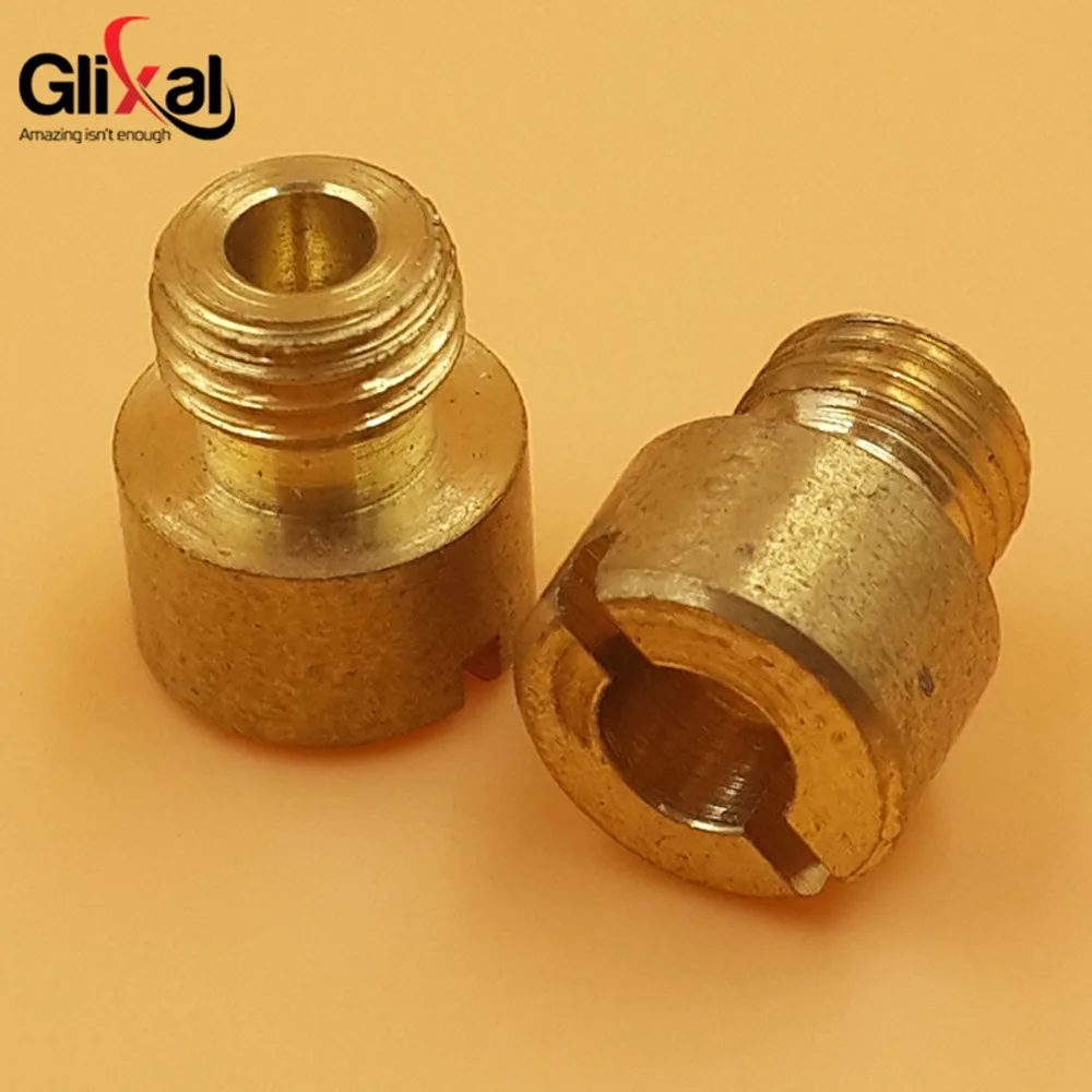 M6 x 0,75 JOG 49cc 50cc 72cc карбюратор Mikuni VM 11/22 главный Джет#75#80#85#90#95#100 для скутера 1PE40QMB Carb(комплект из 6 шт