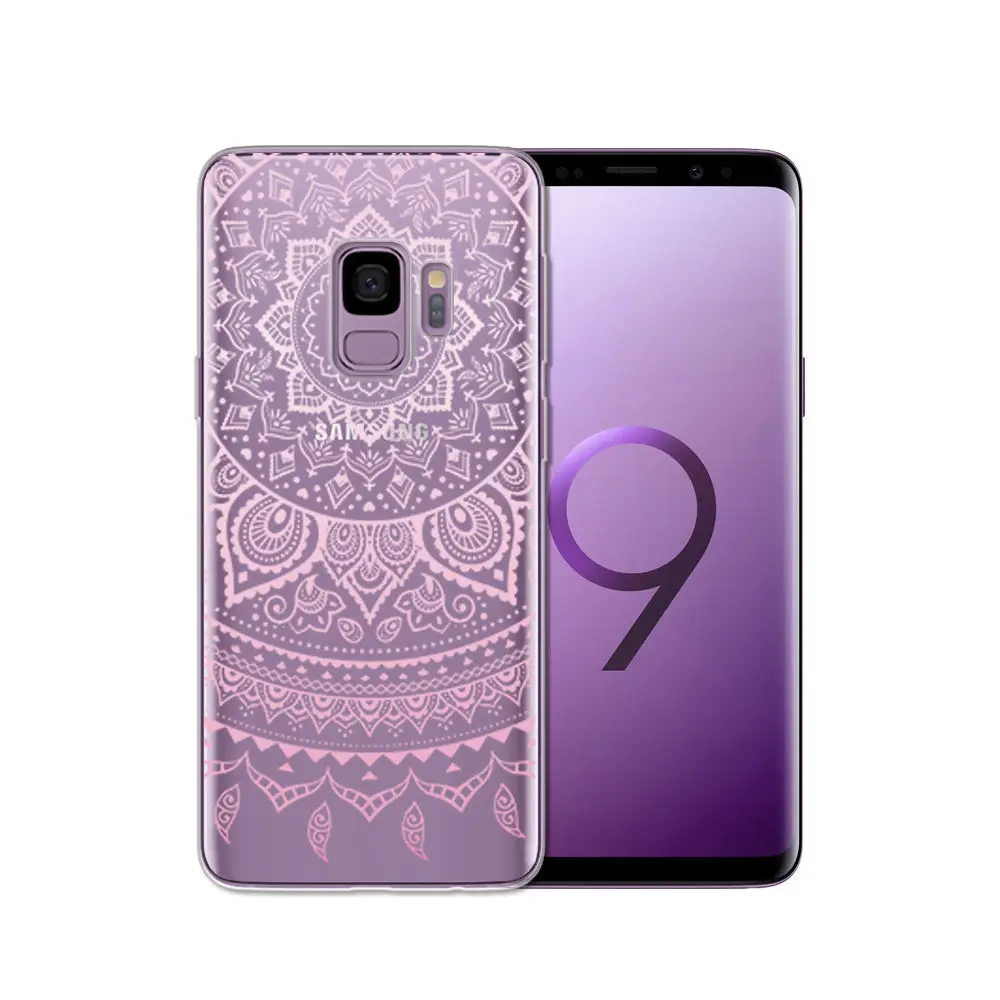 Arvin Silicone Case FOR Samsung Galax s5 S6 S7 S8 Clear Protective case edge Plus S9 Soft TPU Phone Cover |