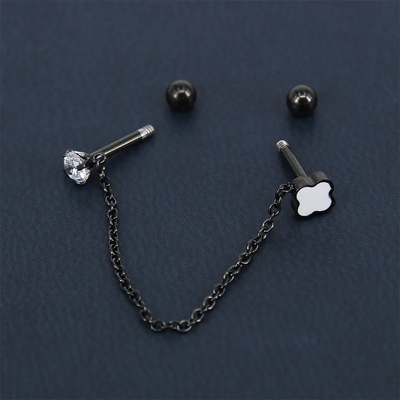 1 шт. серьги-пусеты в стиле панк-рок 3 цвета | Украшения и аксессуары