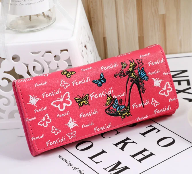 Женские кошельки Дамский Длинный клатч кошелек для монет девочек держатель карт