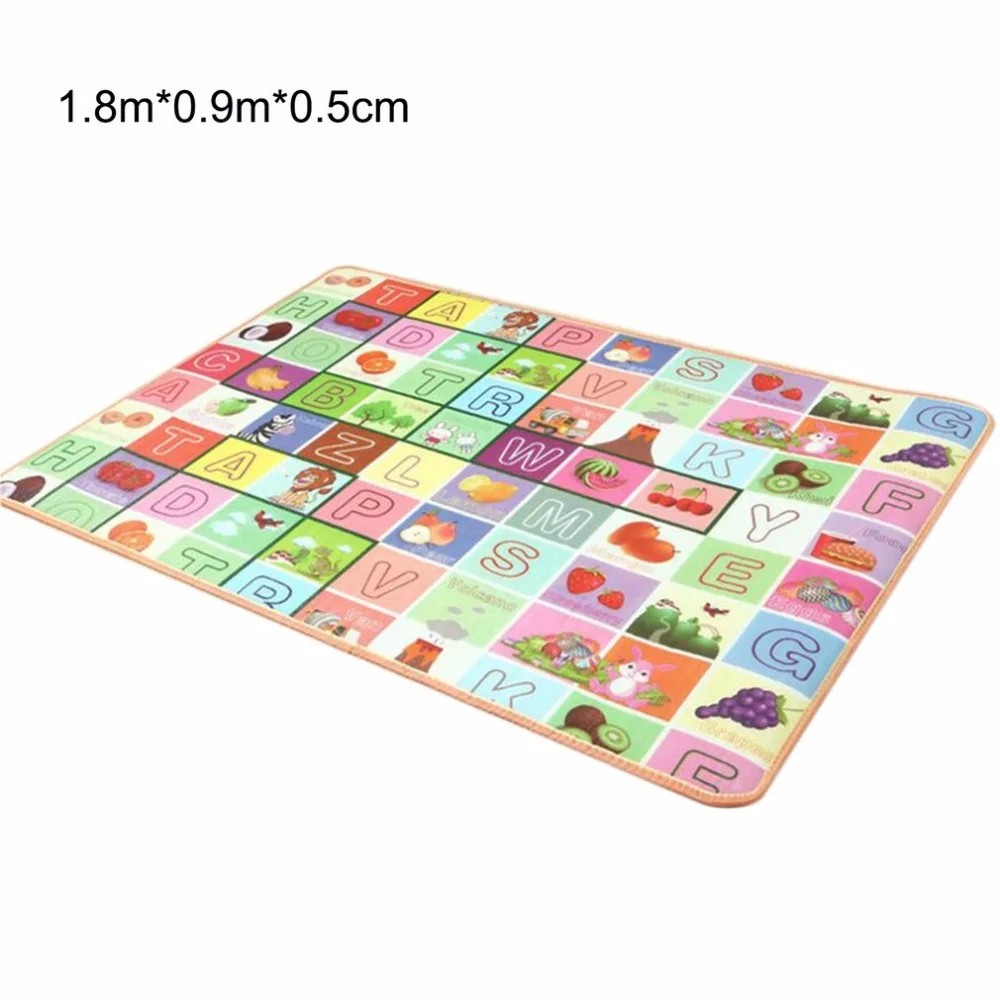 Удобные экологические Для детей мультфильм Мягкий хлопок игровой коврик