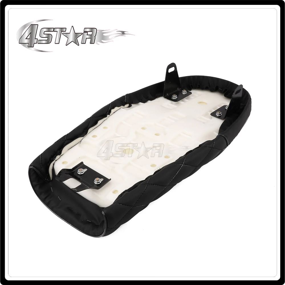 Мотоциклетный коврик в стиле ретро с ромбовидной текстурой мягкий кожаный из