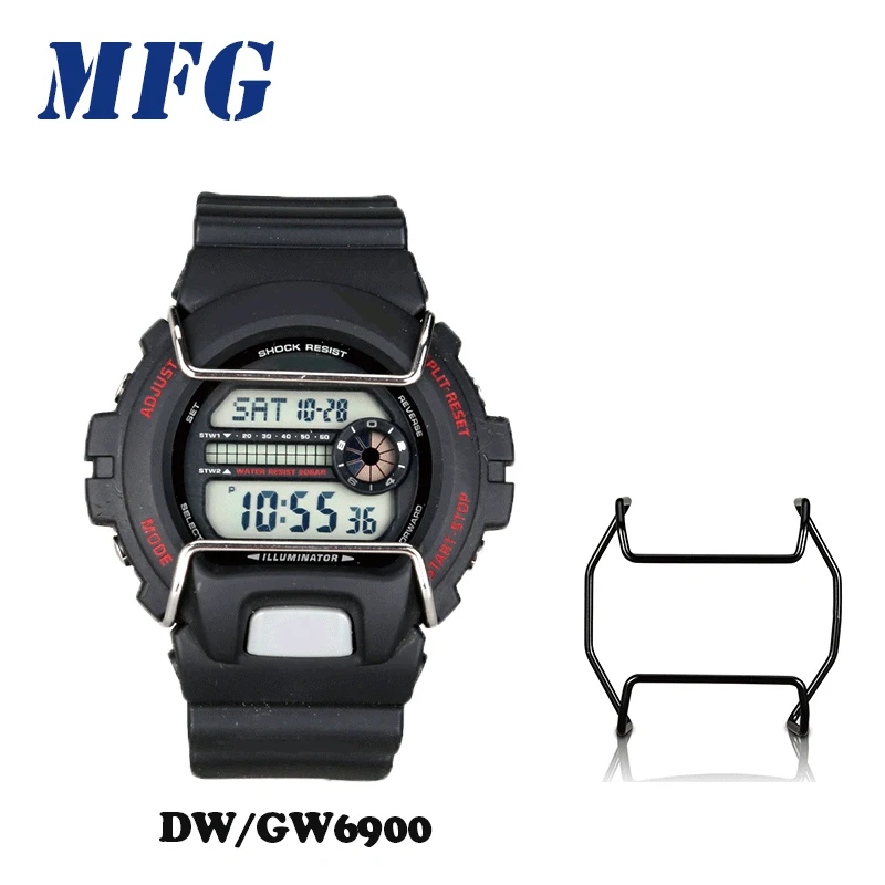 MFG протектор для часов GW6900 DW6900 GLS6900 защитное кольцо аксессуары чехол бампер