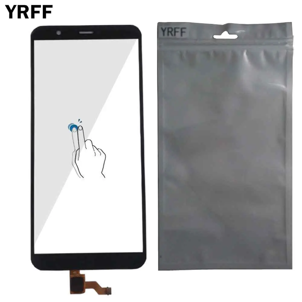 Сенсорный экран для huawei P Smart FIG-LX1 FIG-L21 FIG-L22 Сенсорный экран планшета Панель спереди Стекло Сенсор инструменты из закаленного стекла