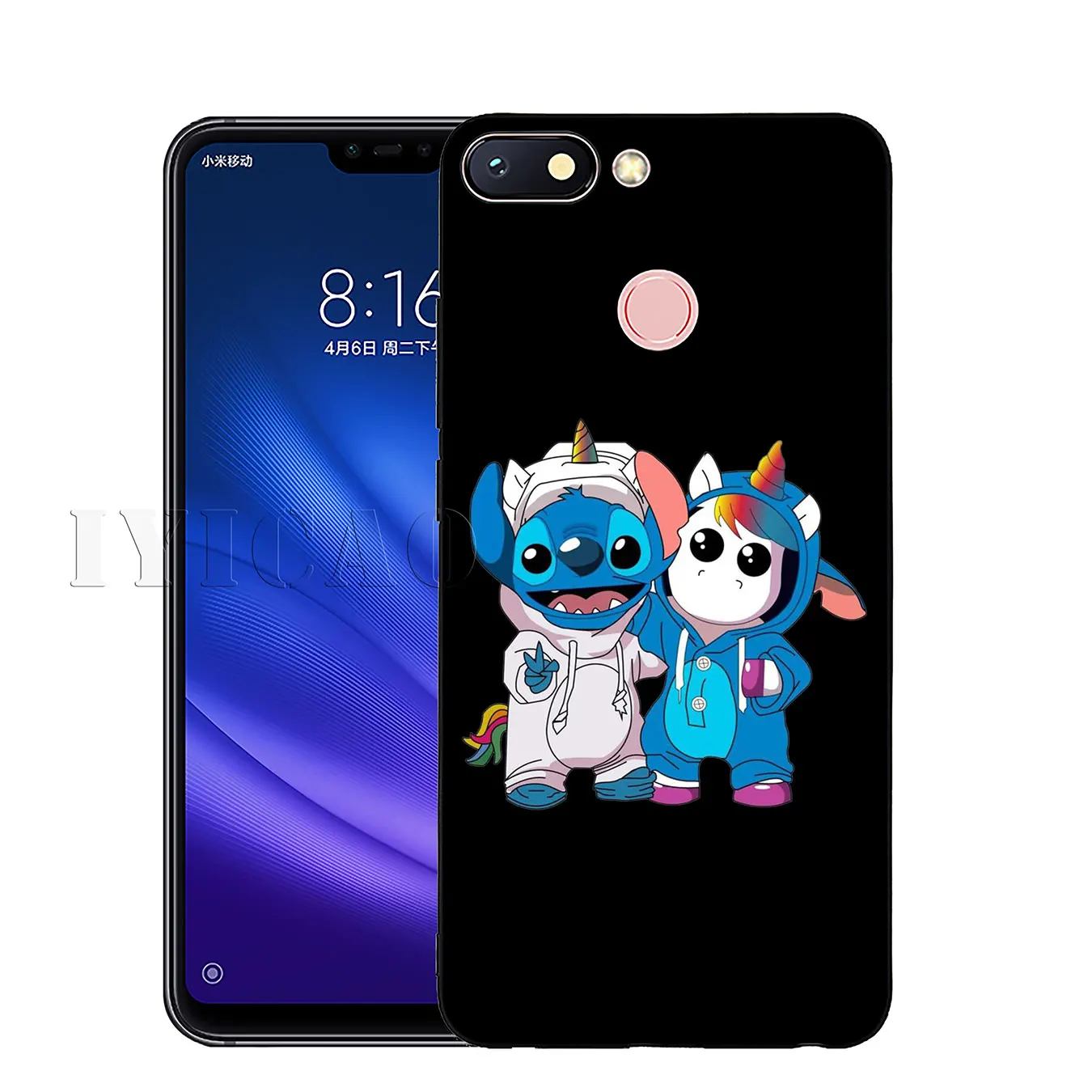IYICAO Мягкий силиконовый чехол для телефона с рисунком Лило Стич Xiaomi Redmi K20 8A 7A 6A 5A S2