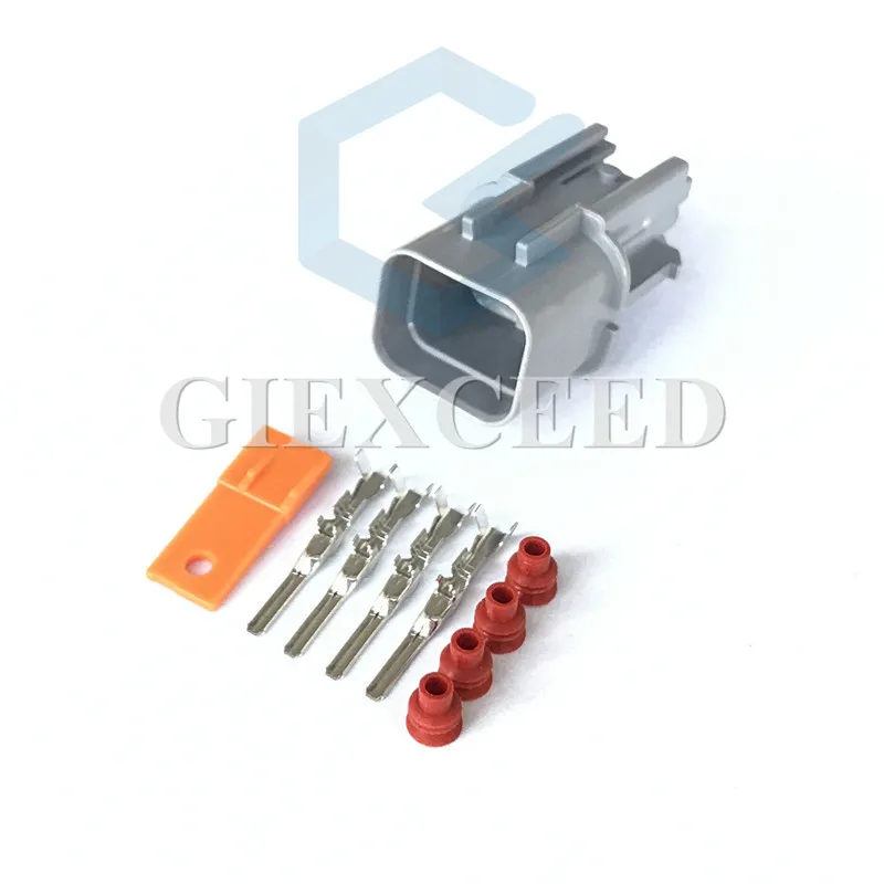 2 комплекта 4 Pin PB621-04120 мужской автомобильный разъем Водонепроницаемый проводной