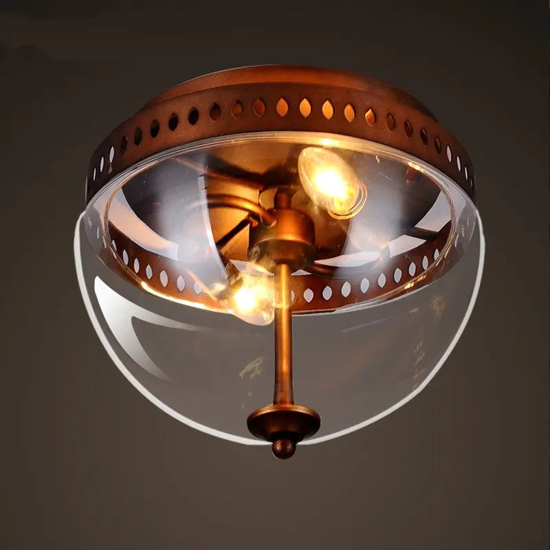 Потолочный светильник в стиле ретро для украшения дома креативсветильник