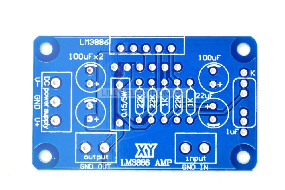 Усилитель усилителя LM3886TF LM3886 Amp NE5532 DIY KIT компоненты 1 канал 60 вт | Лампы и освещение