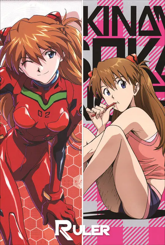 Новый Аниме EVA Soryu Asuka Langley EV025 чехол для подушки японская подушка japanese pillow | Наволочка -32855661579