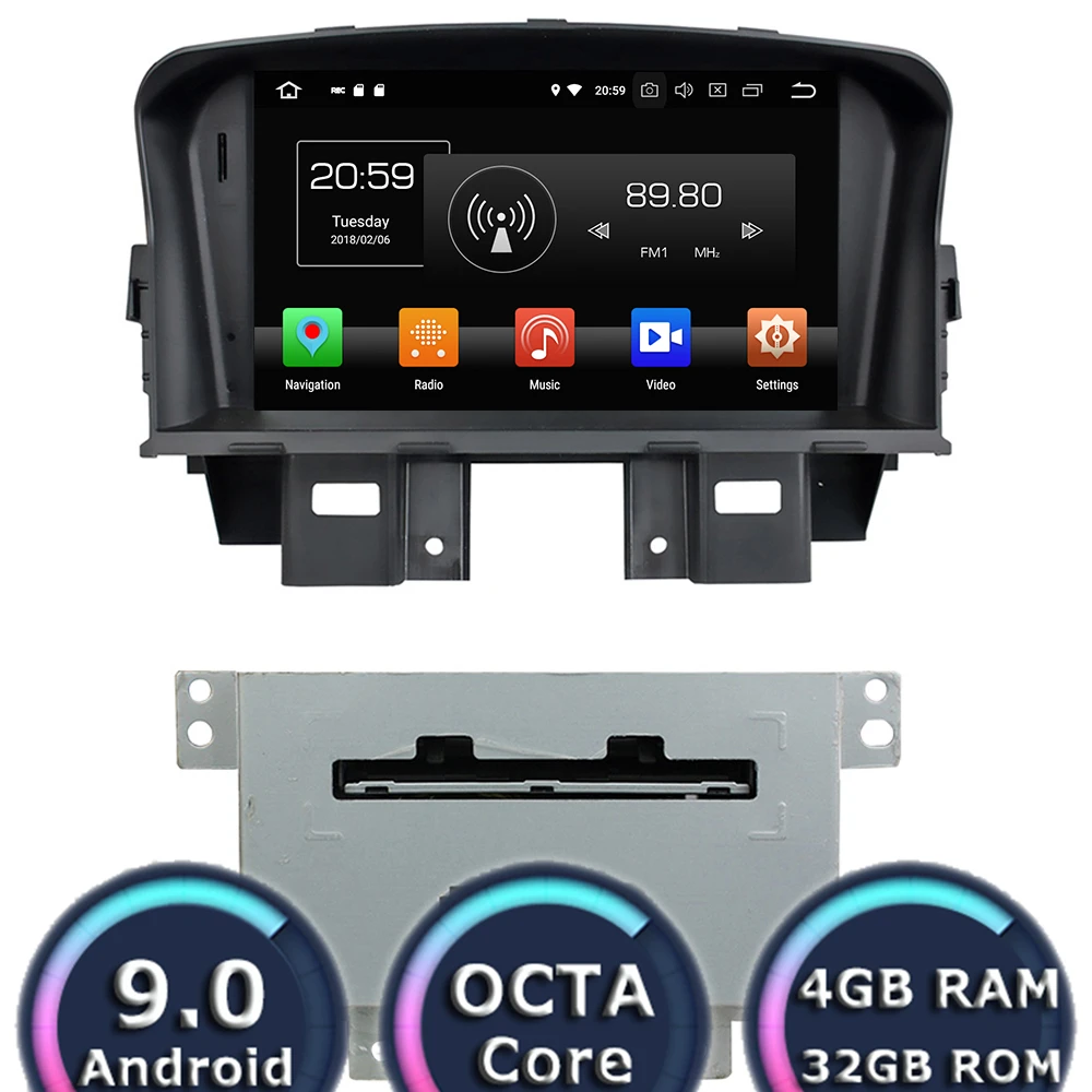 Roadlover Android 9,0 автомобильный DVD мультимедийный плеер для Chevrolet 2008 2009 2010 2011 Стерео gps навигация AutoMagnitol 2 Din аудио