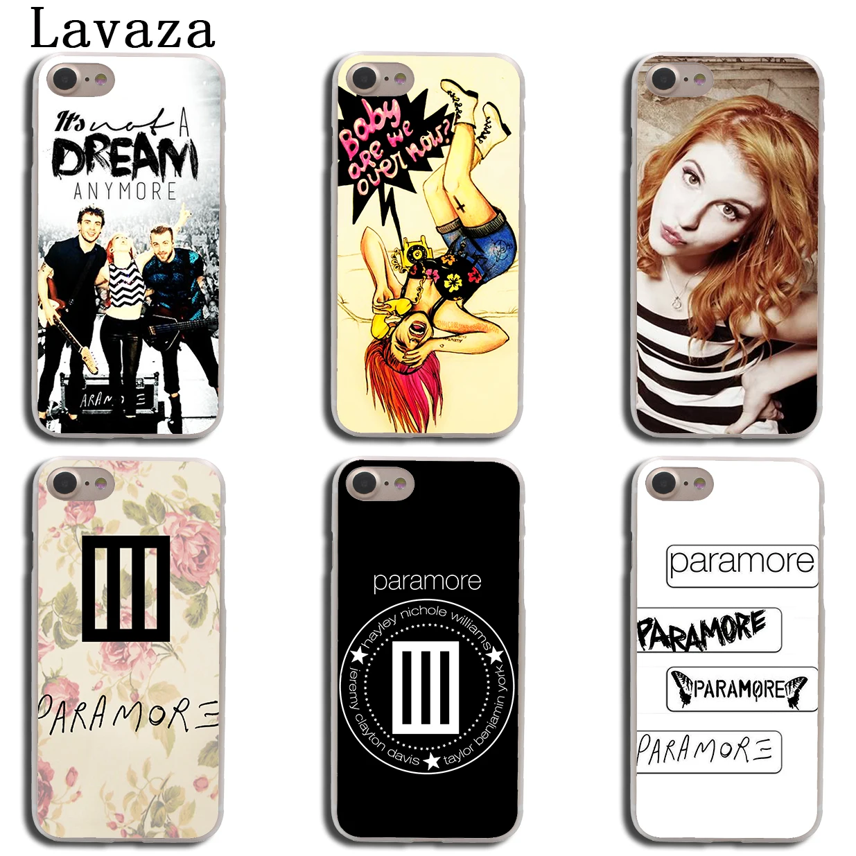 Твердый чехол для телефона Lavaza Riot Paramore iPhone XR X XS 11 Pro Max 10 7 8 6 6S 5 5S SE 4S 4 | Мобильные