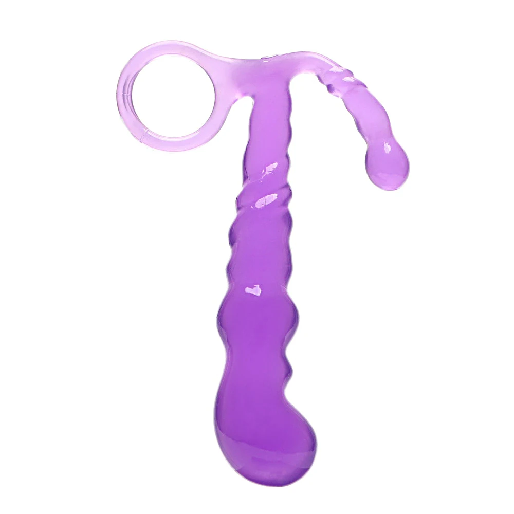 OLO With Pull Ring Butt Plug for Beginner Sex Toys Men Women Anal Colorful Crystal Jewelry Prostate Massager S/M/L | Красота и - Фото №1