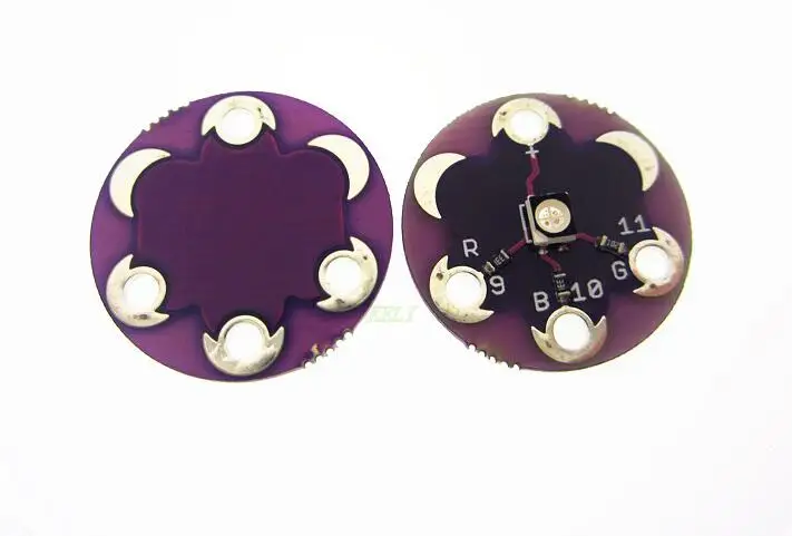 1 шт. трехцветный светодиодный модуль LilyPad|module led|module rgbmodule led rgb |