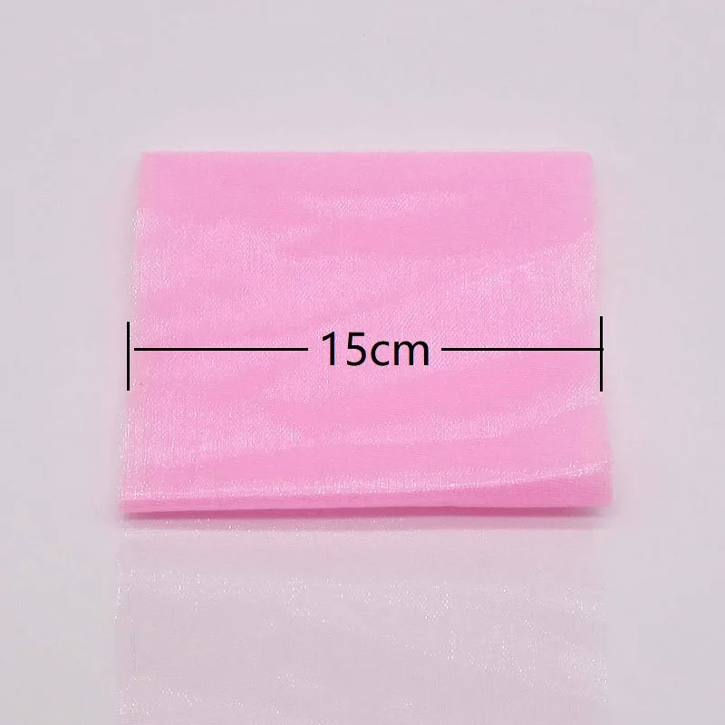 Хрустальная пряжа Свадебная Снежная шар лестница украшение 15cmX5M органза