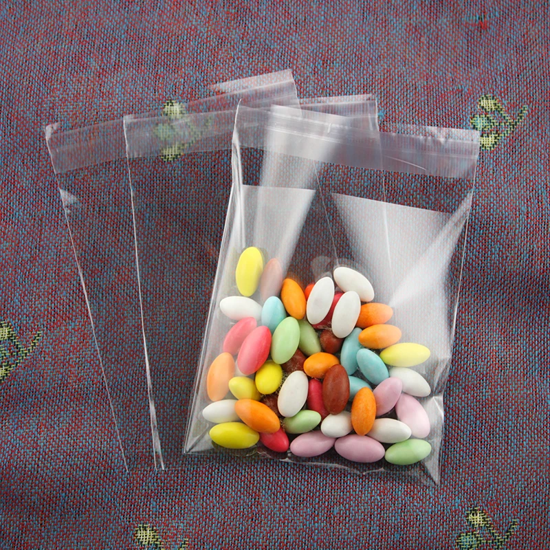 

clear cellophane bags 138 x 185 + 30mm opp bags resealable plastic cello bag