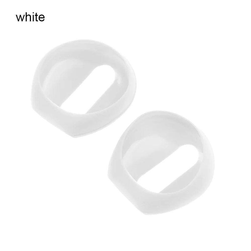 White Новинка, ультратонкая гарнитура, силиконовый чехол, беспроводная Bluetooth гарнитура, набор, беруши для AirPods Apple для мужчин и женщин - Цвет: White