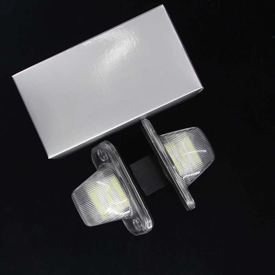 Пара CanBus светодиодные номерные знаки для VW Caddy 2004 Jetta/Syncro 2005 Touran и Transporter 2003 год