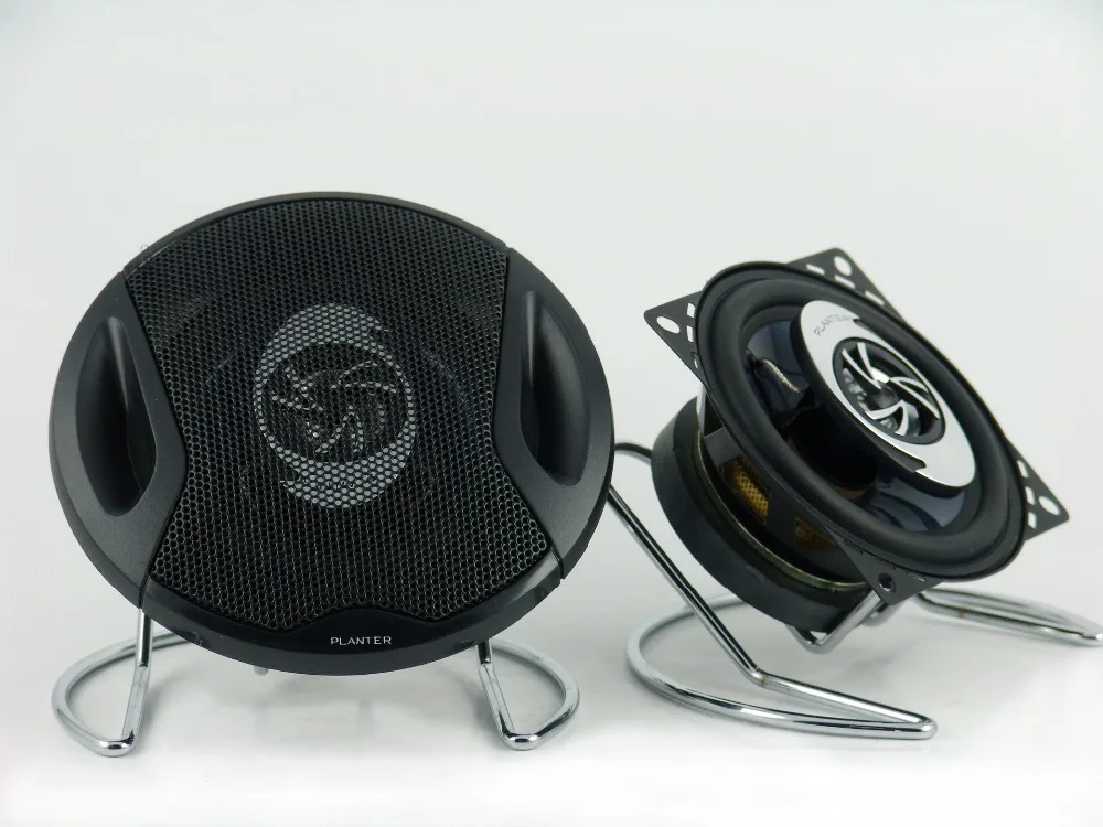 1 пара 4 '' дюймовый автомобиля автомобильной HIFI полный спектр жевательная