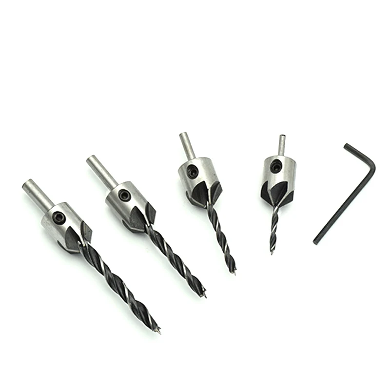 8 шт. зенковки Бурильные долото комплект бурения фаски конце
