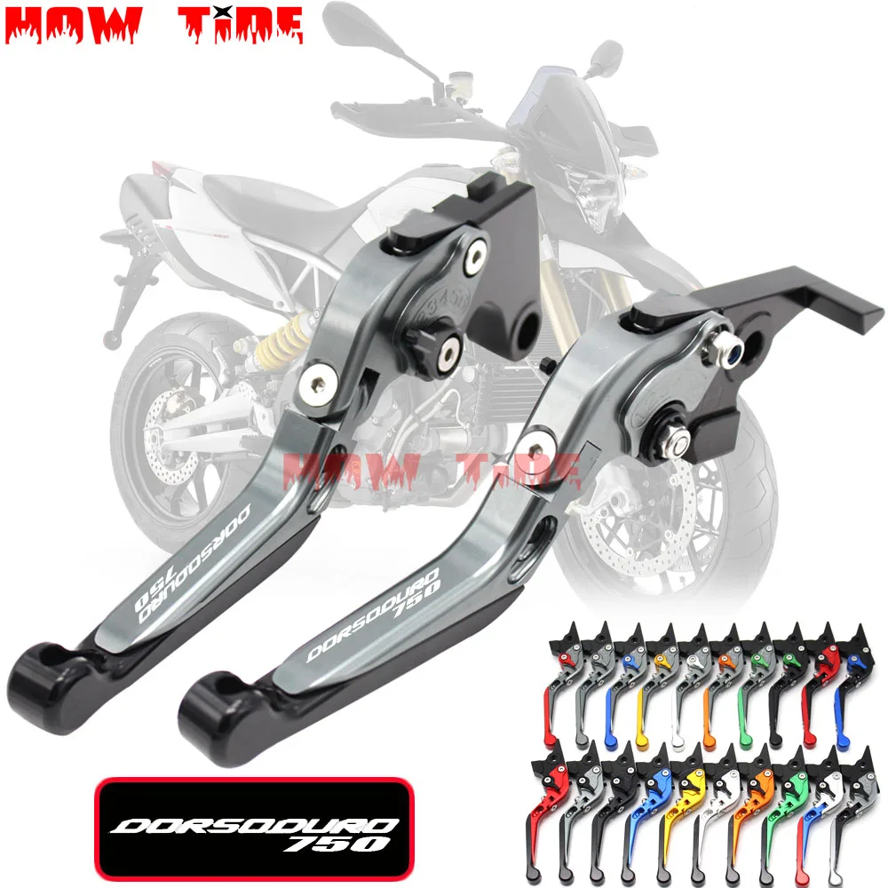 

CNC регулируемые складные рычаги тормозной муфты для мотоцикла Aprilia DORSODURO 750 2008 2009 2010 2011 2012 2013 2014 2016 2015