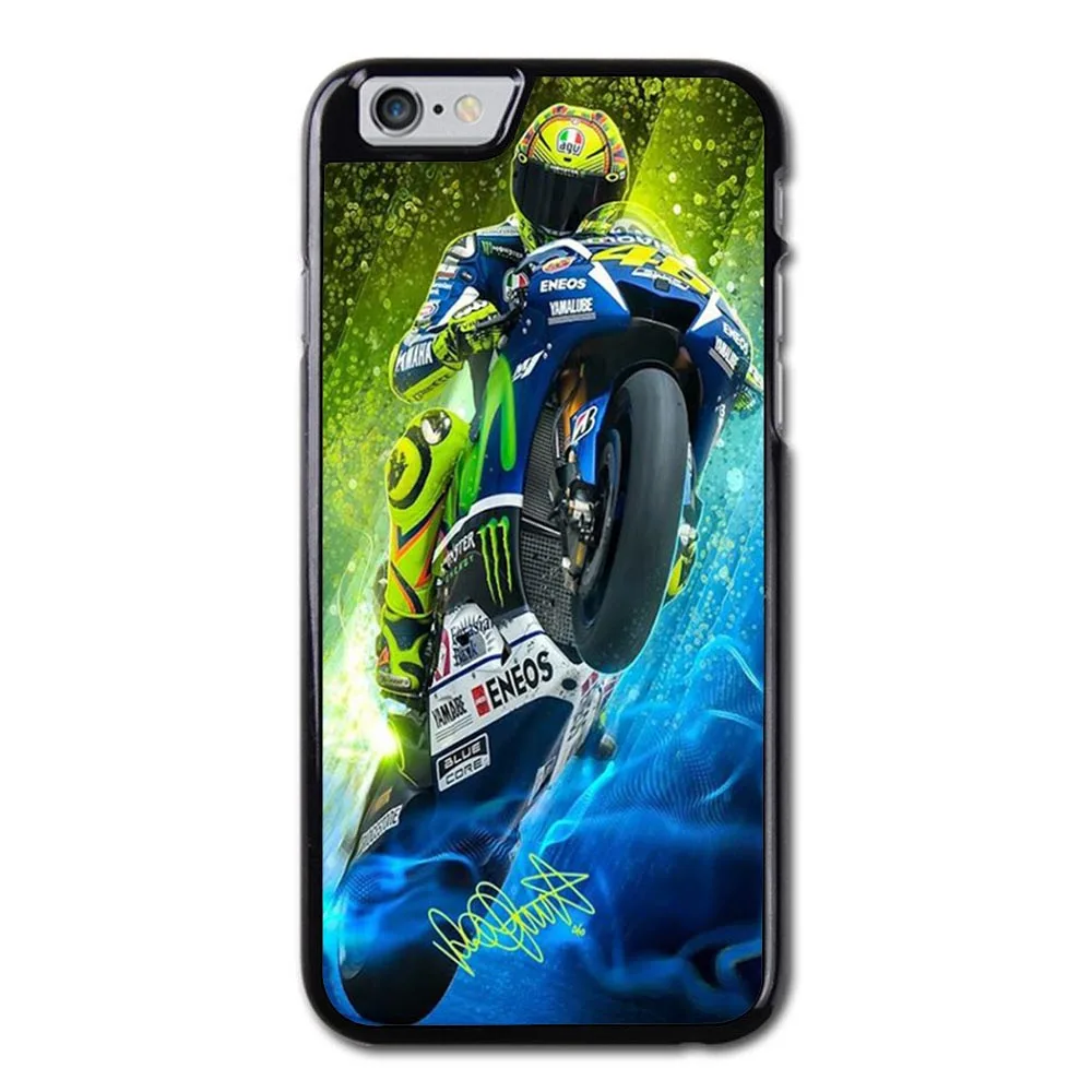 Валентино Росси MOTOGP VR46 чехол для iPhone samsung 4S 5S SE 6 S 7 8 XR XS Max Note 9 S5 S6 S7 край S8 S9 S10 рlus
