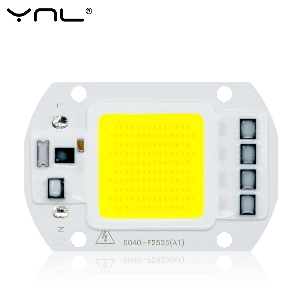

Lampada LED Lamp Bulb 50W 30W 20W 220V Input LED Chip COB Fit Not need Driver High Lumens For DIY LED Flood Light Spotlight