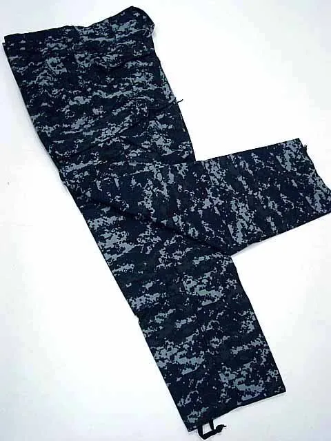 USMC Digital Navy Blue Camo BDU 
