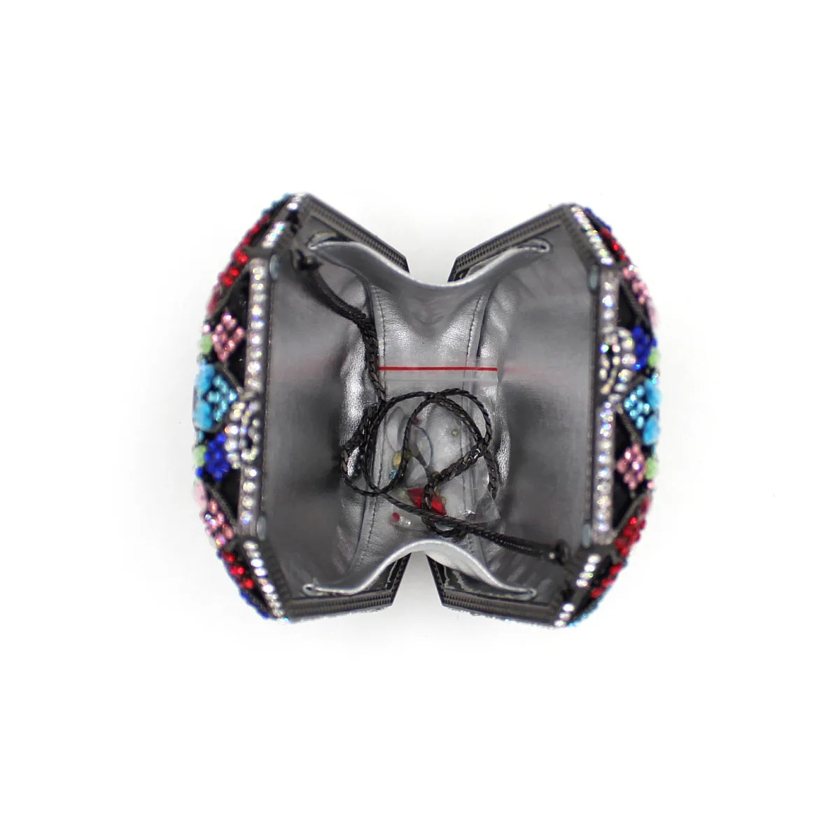 2017 новый Европейский день муфты многоцветный полный алмазов женщины сумка