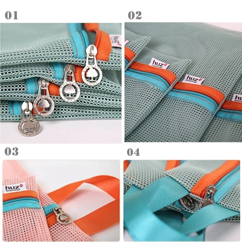 4 шт./компл. утолщенная дорожая сумка с сеткой органайзер подвесная для хранения